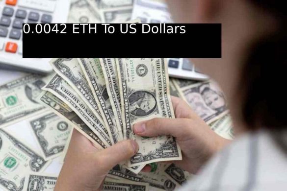 0.0042 ETH To US Dollars