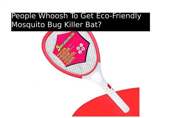 People Whoosh To Get Eco-Friendly Mosquito Bug Killer Bat_
